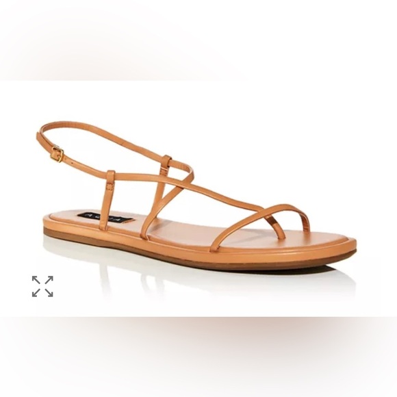 AQUA Women's Vinni Slim Strap Sandals  8.5 - Picture 1 of 3